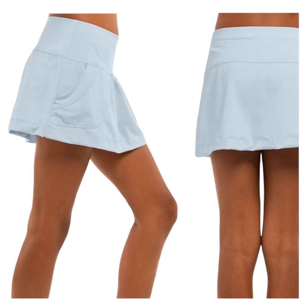 Lucky In Love Bermuda Pocket Girls' Tennis Skirt | LARGE 14